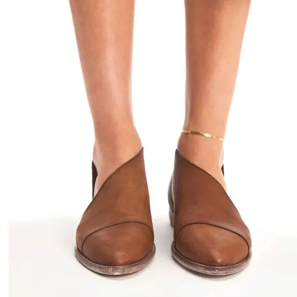 Free People Shoes Free People Royale Flats Cutout Leather